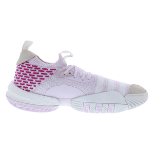 อาดิดาส เอสเอ็ม เทร 2 รองเท้าบาสเก็ตบอลสำหรับทุกเพศสีชมพูสีขาว - Product Image 2