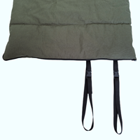 Fabricant de sacs de couchage en toile et flanelle en coton pur pour adultes avec capuche pour le camping en plein air et les voyages d'urgence