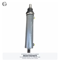 Steering Power Cylinder for Sinotruk HOWO 70T Mining Truck WG9770470070 Hydraulic Steering Gear Cylinder Wide Body