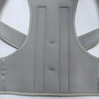 Néoprène réglable dos taille soutien ceinture Posture haut du dos ceinture orthèse civière correcteur Postural respirant dos soutien