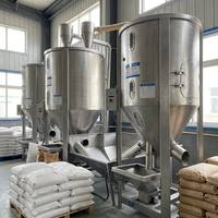 Mezcladora Industrial Vertical de Alta Velocidad Totalmente Automática para Gránulos de Color de Masterbatch Plástico, Venta Caliente