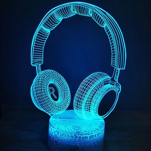 Lámpara de Escritorio 3D Personalizada con Diseño de Consola de Videojuegos, Luz Nocturna LED para Gamers, Niños y Decoración del Hogar - Product Image 3