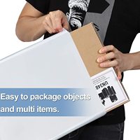 Sacs d'expédition auto-adhésifs GDCX pour colis postaux, sacs de courrier avec poignée, polymailers de différentes tailles, pochette en polymère