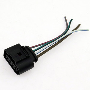Adaptador de Conector de Bobina de Encendido de 4 Pines 1J0973724 para VW Golf Passat CC Jetta Audi TT A6 A8 Q7 Skoda Octavia Seat Leon <span class=keywords><strong>Mii</strong></span> - Product Image 1