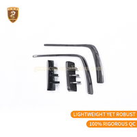 Kit carrosserie aérodynamique en fibre de carbone complète pour Audi Q8 SQ8, style AT, avec spoiler avant, diffuseur, aileron de toit et échappement – Fourniture directe usine
