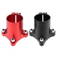 CNC Aluminium Alloy D16/20/25mm Tripod Fixed Seat Landing Gear Carbon Tube Mount Holder Connector Joint Plant Airplane Mayatech