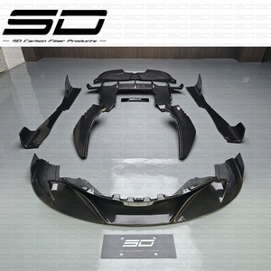 Kit carrozzeria in fibra di carbonio a secco reale stile RY aggiornato anni 720 per accessori auto McLa <span class=keywords><strong>ren</strong></span> 720S - Product Image 1