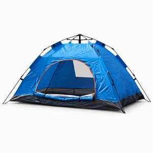 Custom Outdoor Waterproof Ultralight 3-4 Person Dome Camping <b>Tent</b> Automatic <b>Pop</b>-<b>Up</b> Travel <b>Tent</b> with OEM Custom Logo - Product Image 3