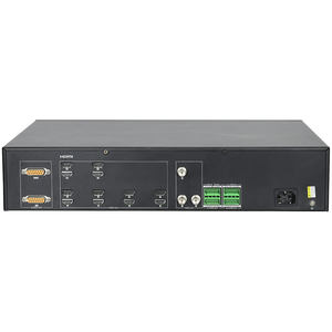 Décodeur métallique Hik DS-6912UDI(C) Ultra Haute Définition H.265/H.264 4K, 12 ports de sortie, 192 canaux de décodage, intégré pour mur vidéo - Product Image 4