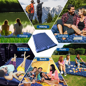 Colchón Inflable de Camping, Ultraligero, Portátil, de PVC, Doble, Impermeable, Plegable, Marca <span class=keywords><strong>Goodwin</strong></span> - Product Image 6