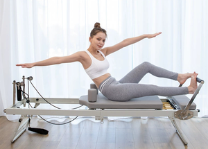 Ensemble d'équipement d'entraînement Pilates à domicile avec bandes de <span class=keywords><strong>résistance</strong></span> pour un entraînement complet du corps, kit de barre de Pilates portable, fournisseur certifié RoHS - Product Image 4