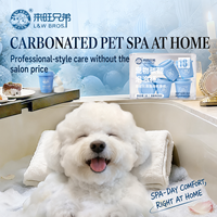 Tablet Spa Karbonasi Label Pribadi untuk Anjing dan Kucing, Pembersih Mandi Mendalam, Perlengkapan Perawatan Hewan Peliharaan OEM Kustom