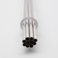 Tabung Nitinol dari OD 0.15 hingga 30mm pipa Niti superelastis 0.03mm tebal dinding dengan daya tahan tinggi
