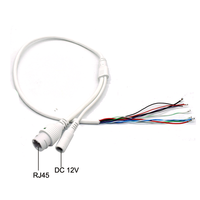Câble de connecteur étanche RJ45 + DC câble de queue de cochon de caméra de sécurité pour carte de Module de caméra IP AR-W PCB