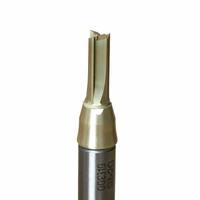 Jandeli Fresa Recta de Carburo de Tungsteno de 3 Filos con Vástago de 1/2 pulgada, Recubrimiento Nano Dorado, Cortador de Aleación Soldado, Soporte para Envío Global por Aire y Mar
