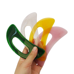 Neue Ankunft Harz Gua Sha Jade Roller für Body Sculpting <span class=keywords><strong>Massage</strong></span> therapie Werkzeuge für Männer und Frauen - Product Image 3