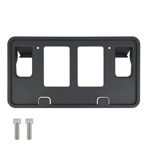 Cadre de plaque d'immatriculation en plastique noir pour F150 2006-2008 avec vis - Product Image 2