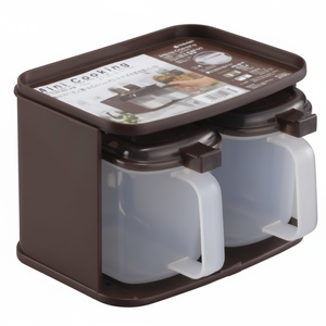 Inomata Mini bottiglia marrone per cucinare il condimento - Product Image 1