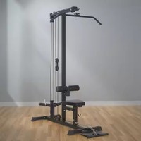 TOPTONS Offre Spéciale Multi-fonctionnel Lat Pull Down Low Row Cable Machine Siège confortable Station d'entraînement Moderne Fitness à domicile