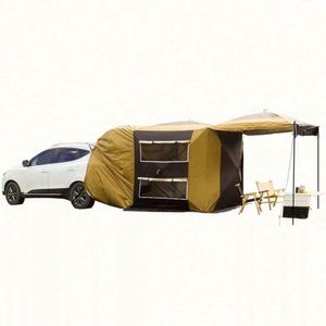 Factory Manufacturer 4 Person Outdoor Camping <b>Small</b> Garage Trailer Car Tail Gate Pop up Family Folding <b>Tents</b> - Product Image 4