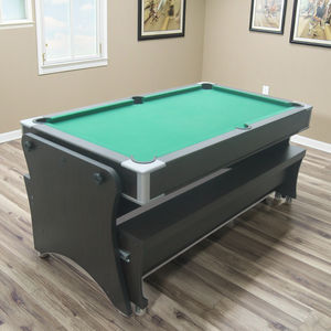 <span class=keywords><strong>Mesa</strong></span> <span class=keywords><strong>de</strong></span> Juego Multifuncional <span class=keywords><strong>4</strong></span> <span class=keywords><strong>en</strong></span> <span class=keywords><strong>1</strong></span> con <span class=keywords><strong>Mesa</strong></span> <span class=keywords><strong>de</strong></span> Billar, Construcción <span class=keywords><strong>en</strong></span> MDF y Servicio Personalizable - Product Image 5