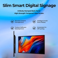 Reproductor de Publicidad Digital Interior de 21.5 Pulgadas 2K Android 7.1, Pantalla LCD a Todo Color, Montable en Pared/Techo, CMS Integrado, Funciones Personalizables
