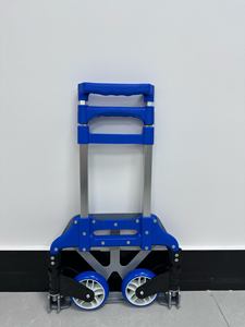 Meilleures ventes Chariot à main pliable portable à 2 roues en fer pour le shopping et le stockage à usage industriel - Product Image 5