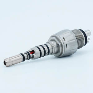 Accoppiatore rapido 6 fori per i pezzi di ricambio dentali del Handpiece ad alta velocità per l'accoppiatore a fibra ottica di terapia orale - Product Image 3