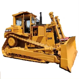 Original Well-Maintained CAT D9R Used Bulldozer for Sale Caterpillar used d8r tractor bulldozer with good engine used cat