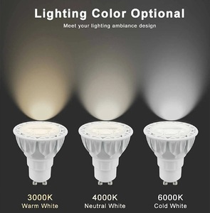 Nhôm cơ thể đèn <span class=keywords><strong>6W</strong></span> <span class=keywords><strong>COB</strong></span> GU10 <span class=keywords><strong>LED</strong></span> bóng đèn trong nhà chiếu sáng tại chỗ Chùm tia góc 15 24 36 45 60 độ Dimmable <span class=keywords><strong>LED</strong></span> Spotlight - Product Image 6