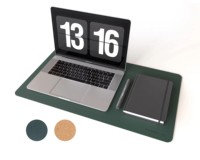 Tapis de bureau et de jeu AILONG en cuir, 32x16 pouces, rectangulaire, modèle exclusif B-7.1, protège le bureau, en stock