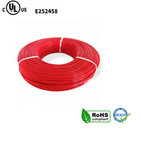 Câble d'alimentation UL1911 16AWG PFA 25KVDC haute tension 25KVDC avec fil de cuivre isolé 16AWG conducteur en nickel à noyau unique quantité minimale de commande 100m