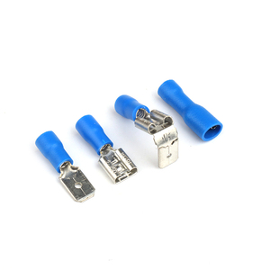 Terminales Aislados FDD2 Azules de Presión en Frío, Terminales Hembra y Macho Faston, Conectores de Cable - Product Image 4