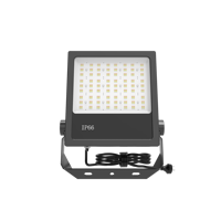 Reflector LED con Potencia y CCT Ajustables de 50 a 300W, Interruptor DIP para Ajustar la Potencia de la Lámpara, IP66, Protección Contra Sobretensiones de 6KV, Garantía de 5 Años para Canchas Deportivas