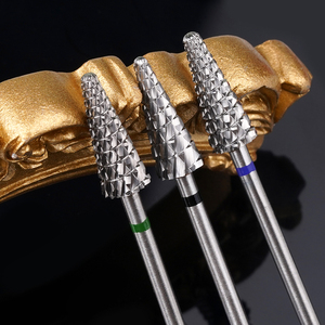 Biểu Tượng Tùy Chỉnh 3/32 ''Côn Tungsten Lớp Biểu Bì Carbide <span class=keywords><strong>Nail</strong></span> Khoan Bit Làm Móng Tay Móng Chân Shapen Loại Bỏ Các Công Cụ Cho Nhà Salon Sử Dụng - Product Image 2
