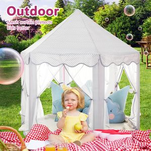 Carpa de Juego Portátil para Niñas, Casa de Juegos Interior y Exterior, Castillo de Fantasía para Niños, Carpa de Juego Portátil para Niños - Product Image 4