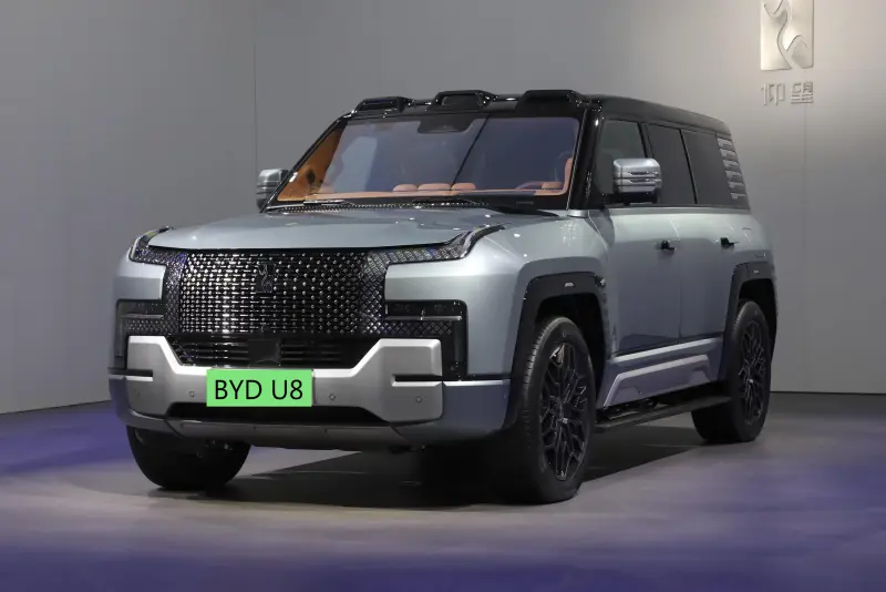 2024 BYD Yangwang U8 Hybrid SUV หรูหราจีนยานพาหนะพลังงานใหม่ที่มี 1197hp และ 180km EV ช่วงขายร้อน