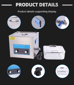 Nettoyeur à ultrasons professionnel en acier inoxydable 6 litres 180V nouvel équipement de lavage électrique avec capacité de dégraissage - Product Image 3