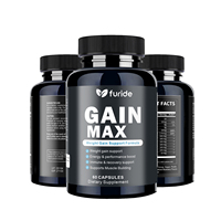 Comprimés Weight Plus à la racine de maca pour augmenter l'appétit chez les hommes adultes, pour gagner de la masse musculaire, 120 capsules/flacon, non destiné aux femmes enceintes