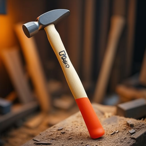 Marteau de mécanicien Ttake 5082 avec manche en bois et poignée en caoutchouc pour le travail des métaux et la menuiserie - Product Image 3