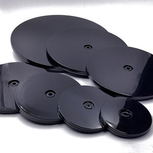 Grand <span class=keywords><strong>plateau</strong></span> tournant acrylique à roulement à billes <span class=keywords><strong>plateau</strong></span> rotatif pour étagère à épices Table gâteau cuisine garde-manger décoration TV ordinateur portable moniteur - Product Image 4