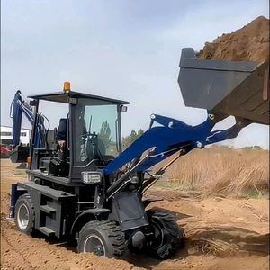 Diesel caldo 4x4 terne escavatore parte anteriore terne terne 1.0T terne caricatore ruota caricatore escavatore pale ruote - Product Image 2