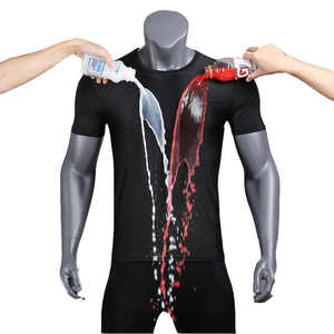 Camiseta de Poliéster al por Mayor de Alta Calidad, Resistente a las Manchas, Impermeable, Transpirable, Creativa, Hidrófuga, Anti-Sudor y Anti-Suciedad - Product Image 1