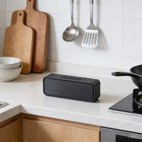 Haut-parleur portable mini de qualité supérieure 10W 1200mAh, lecteur stéréo USB, AUX, TF, TWS, caisson de basses sans fil pour la maison et l'extérieur