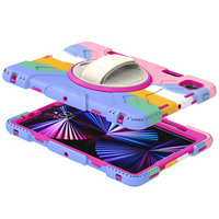 Étui de tablette pour iPad Pro 11 pouces, logo personnalisé, nouveau, protection intégrale à 360 degrés, robot, robuste, résistant aux chocs, support pour enfants