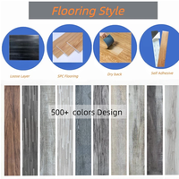 Planches de sol en PVC Chevron Click imperméables de luxe OEM, sol en vinyle en os de poisson Unilin, revêtement de sol en vinyle SPC en chevrons pour chambre à coucher