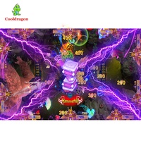 Machine de jeu de pêche d'arcade Ocean King Thunder Dragon Tiger Leopard Lion Strike Cool Dragon CD-013-715, prise US 110V/220V
