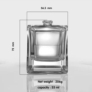 Logo personalizzabile per bottiglia di profumo in vetro da 30ml da 100ml personalizzata in fabbrica - Product Image 2