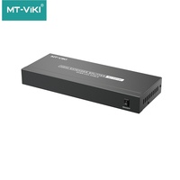 Extensor HDMI RJ45 para Cable de Red Ethernet, Extensor de Alcance Único con Múltiples Entradas, Solo Compatible con Switches Gigabit
