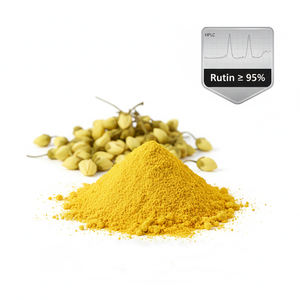 Sophora Japonica-extract Rutin Cardiovasculair ondersteuning Anti-oxidatie Leverreinigend ingrediënt Poeder Gezondheidsvoeding - Product Image 1